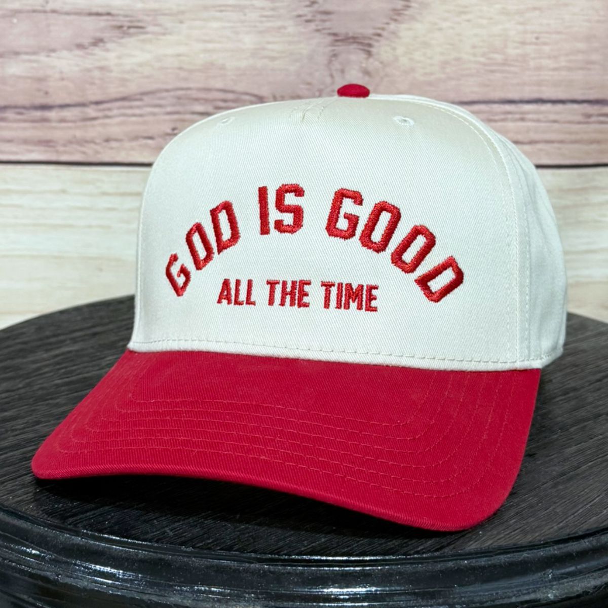God is Good - All the Time | LC Elizabeth Original | Embroidered Baseball Hat