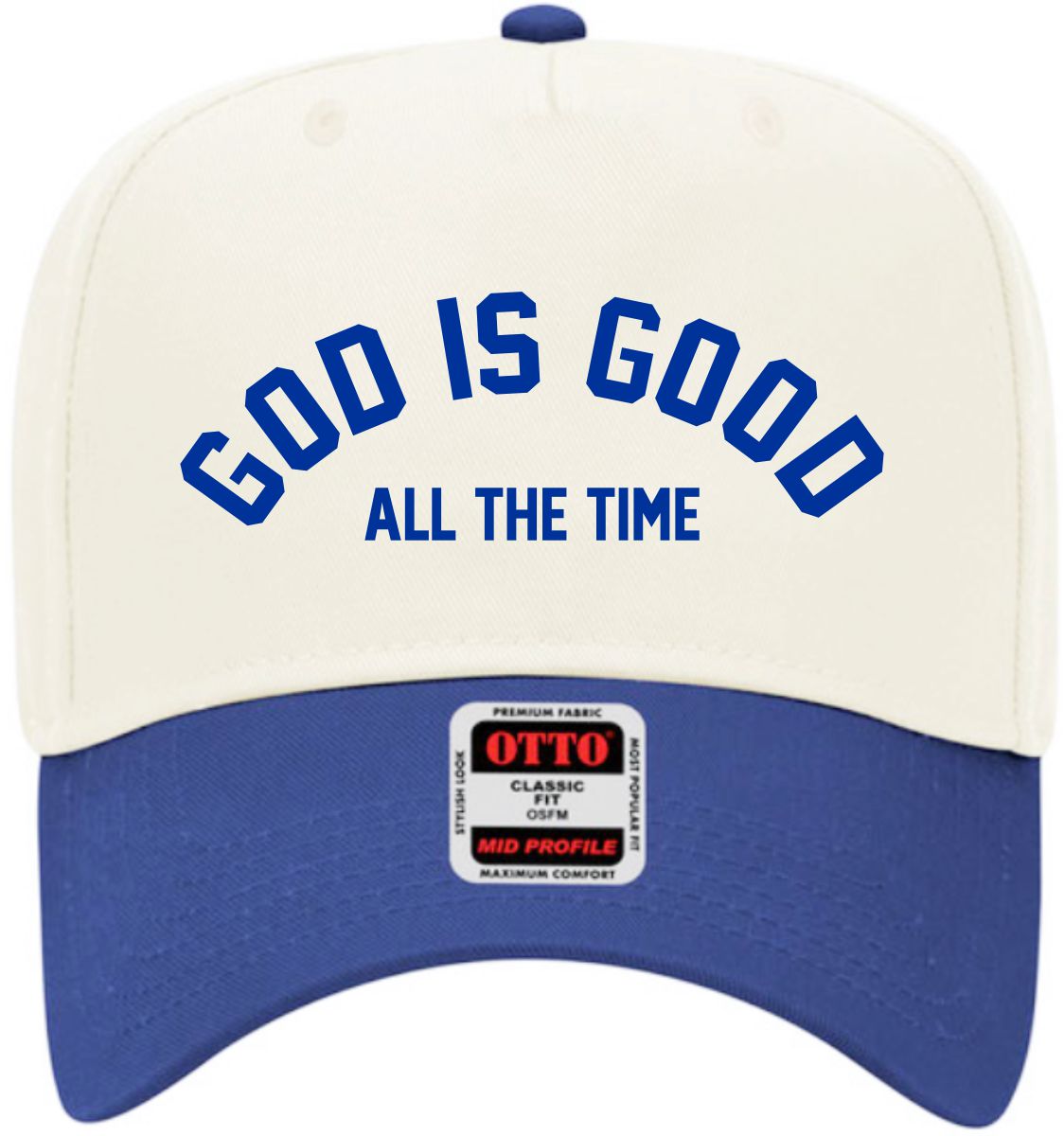God is Good - All the Time | LC Elizabeth Original | Embroidered Baseball Hat