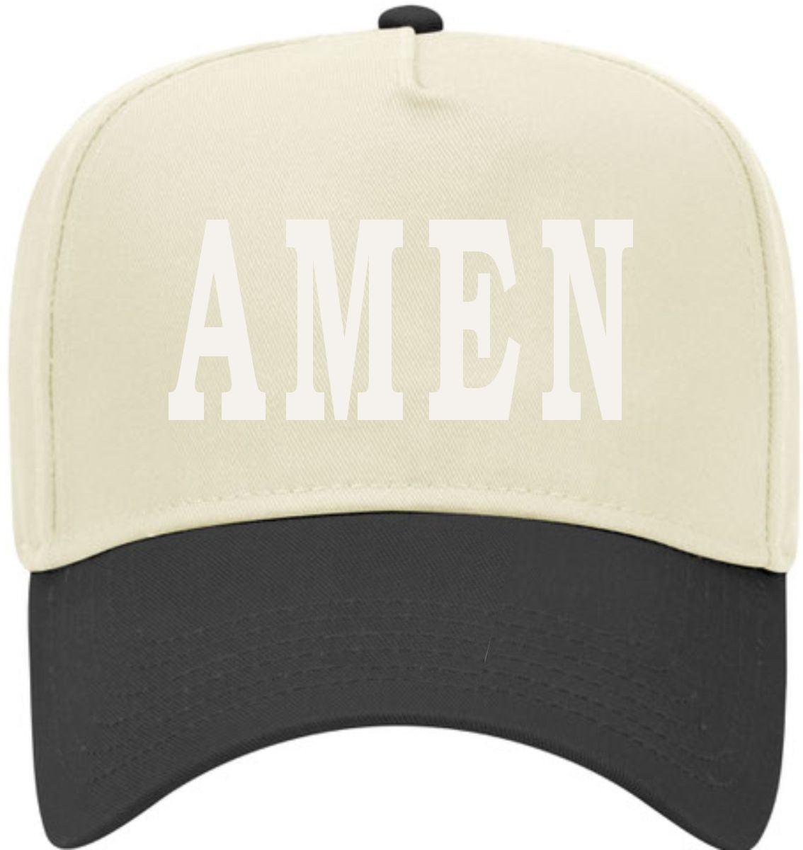 Amen 3-D Puff | LC Elizabeth Original | Embroidered Trucker Hat