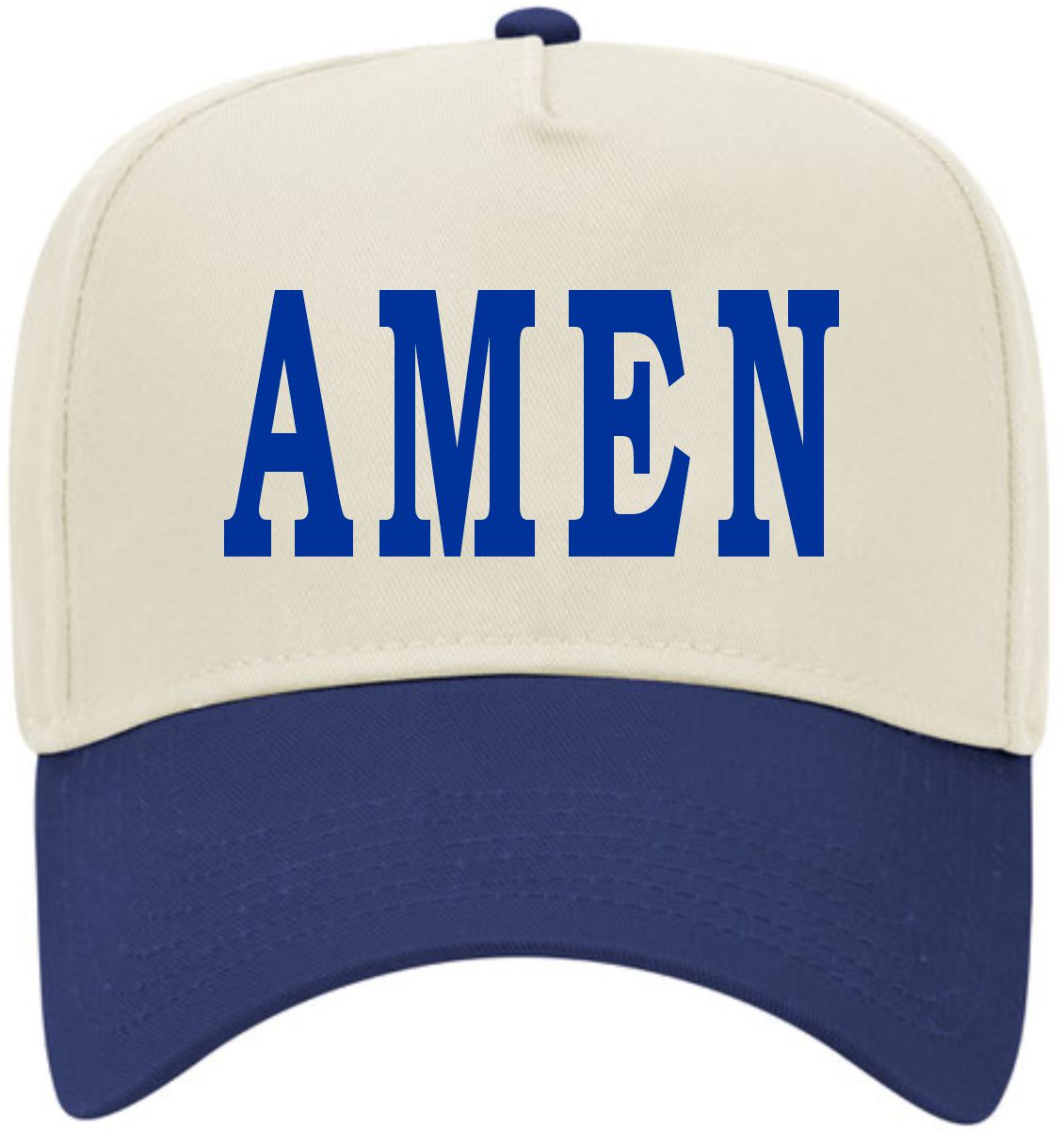 Amen 3-D Puff | LC Elizabeth Original | Embroidered Trucker Hat