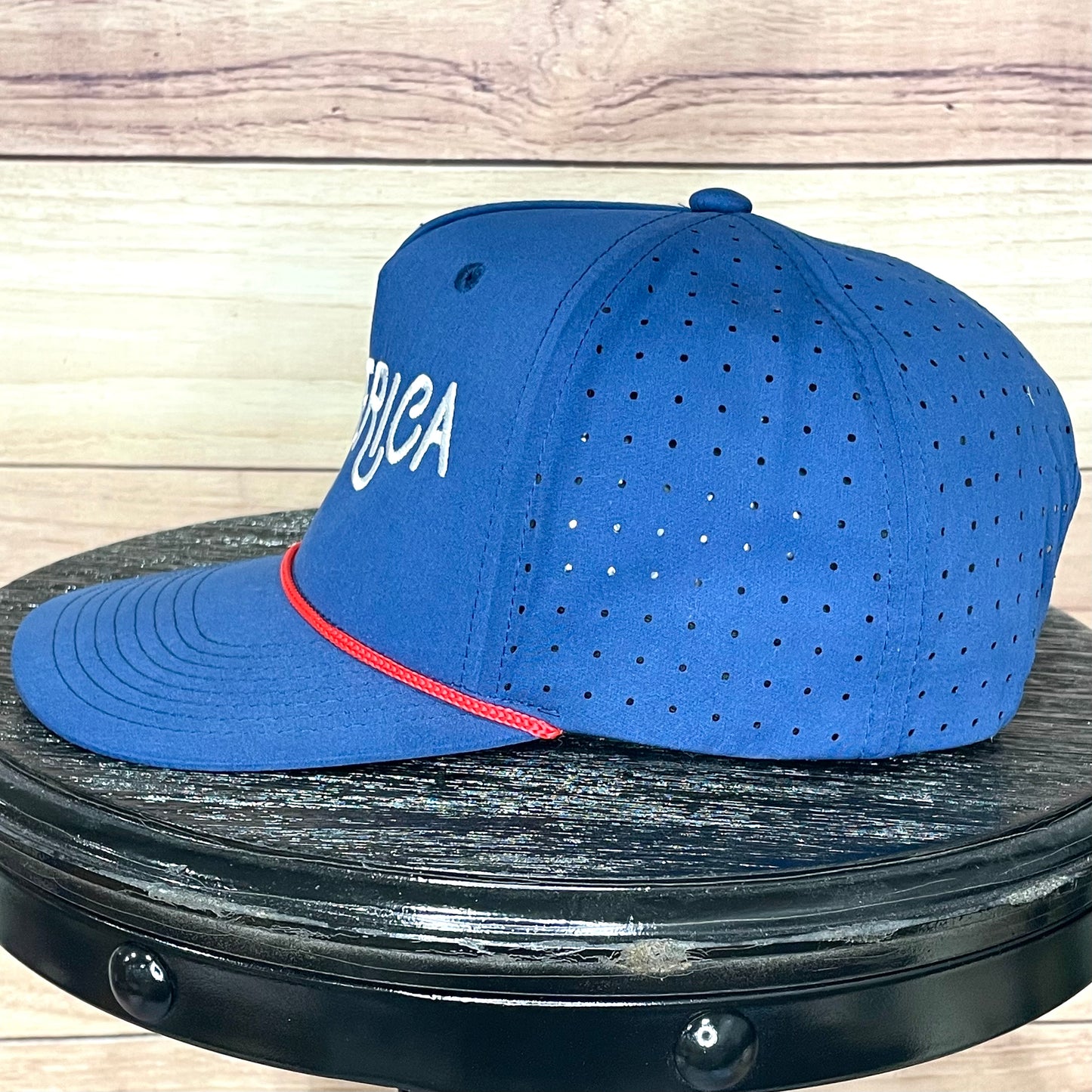 America Script | LC Elizabeth Original | Embroidered Hat