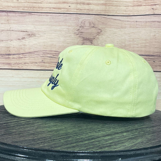 Better Late Than Ugly | LC Elizabeth Original | Embroidered Unstructured Dad Hat