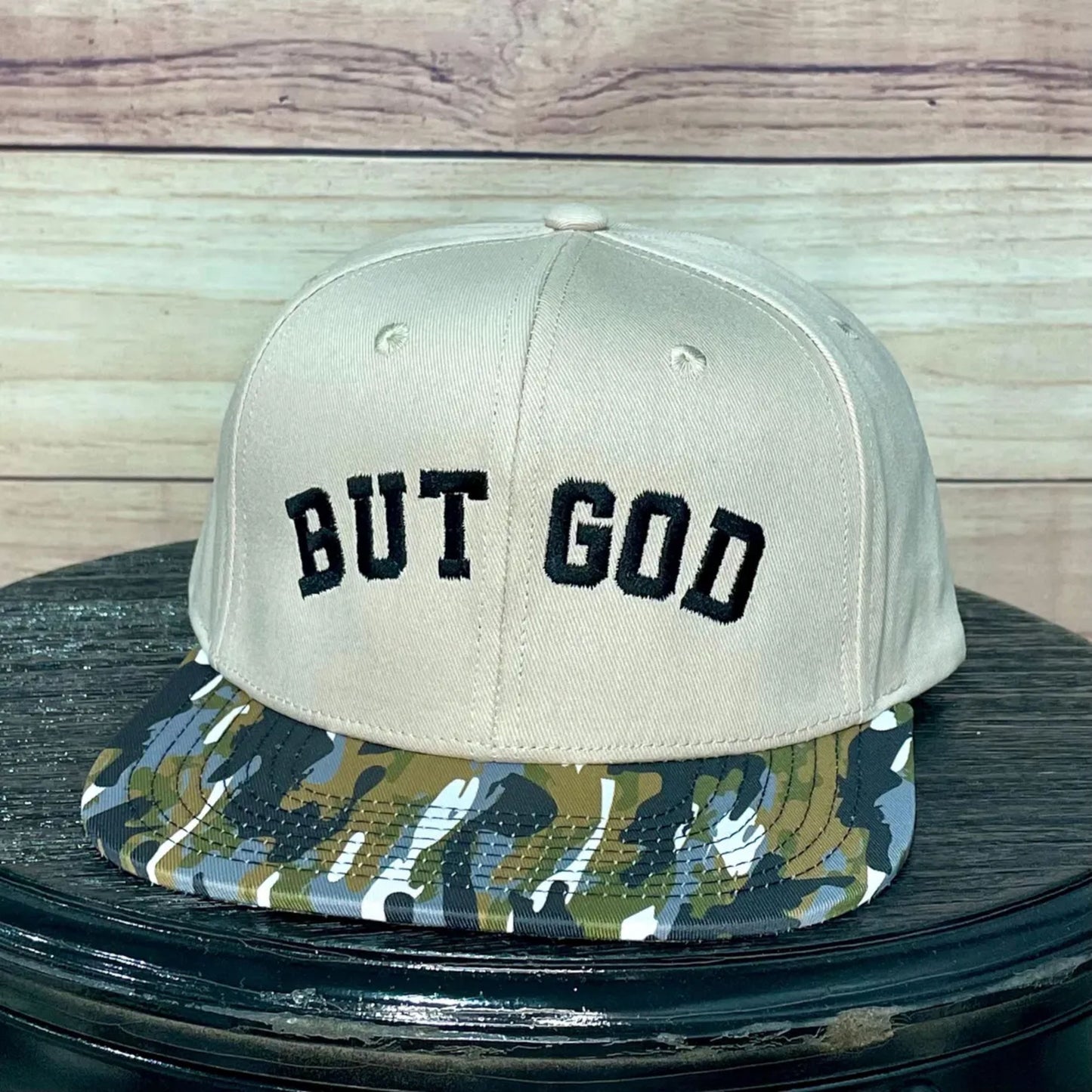 But God | LC Elizabeth Original | Puff Embroidered Baseball Hat