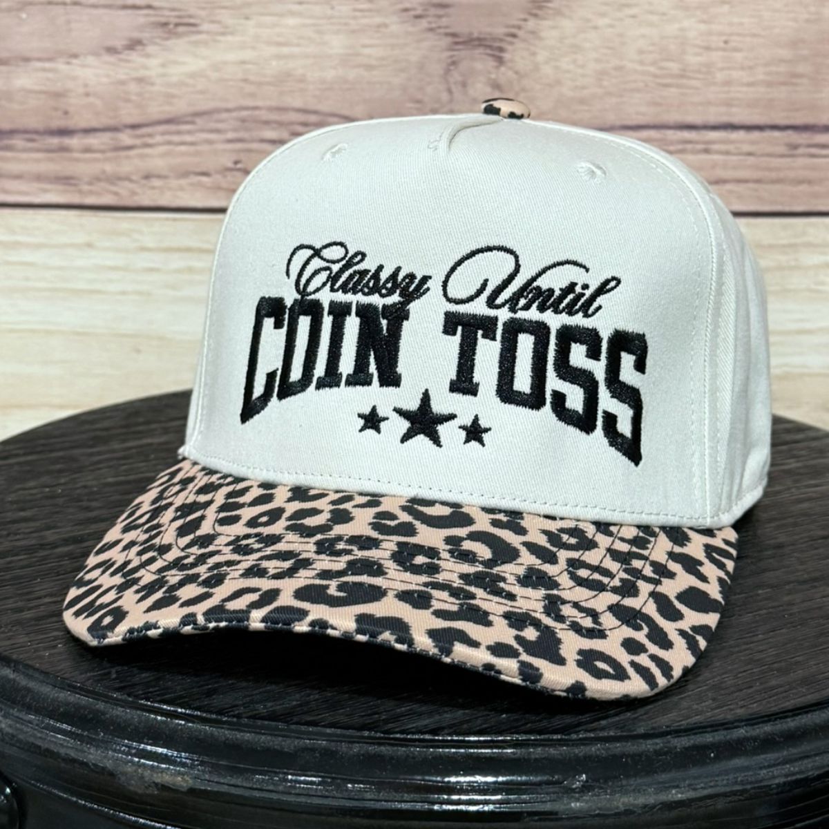 Classy Until Coin Toss | LC Elizabeth Original | Embroidered Trucker Hat