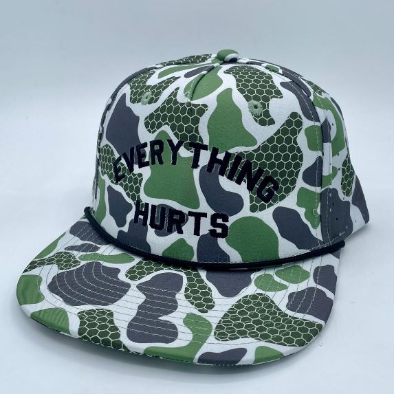 Everything Hurts | LC Elizabeth Original | Embroidered Baseball Hat