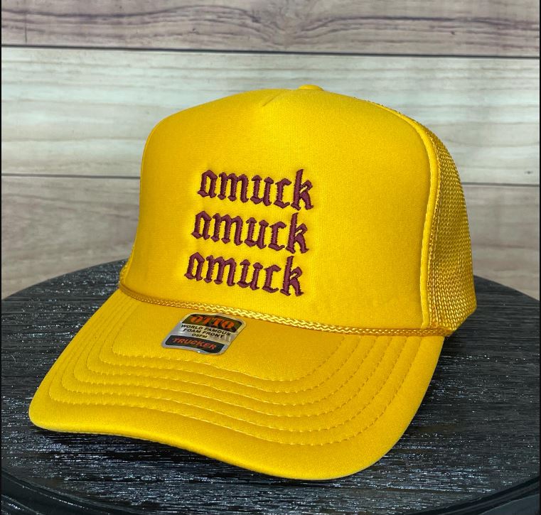 Amuck | LC Elizabeth Original | Embroidered Trucker Hat
