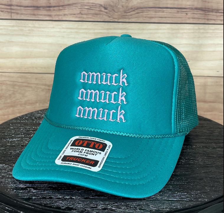 Amuck | LC Elizabeth Original | Embroidered Trucker Hat