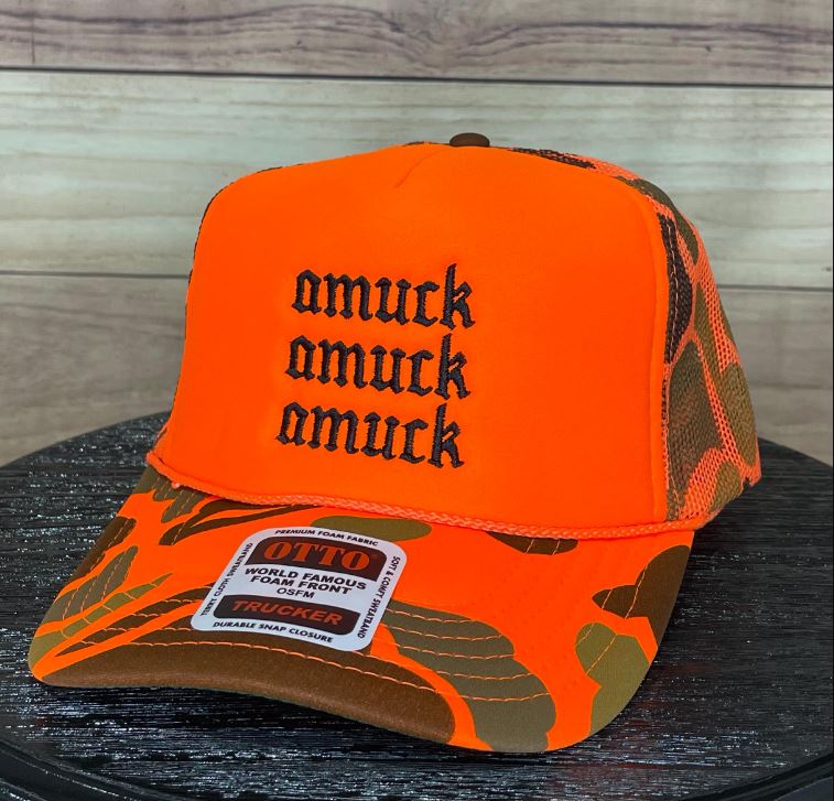 Amuck | LC Elizabeth Original | Embroidered Trucker Hat