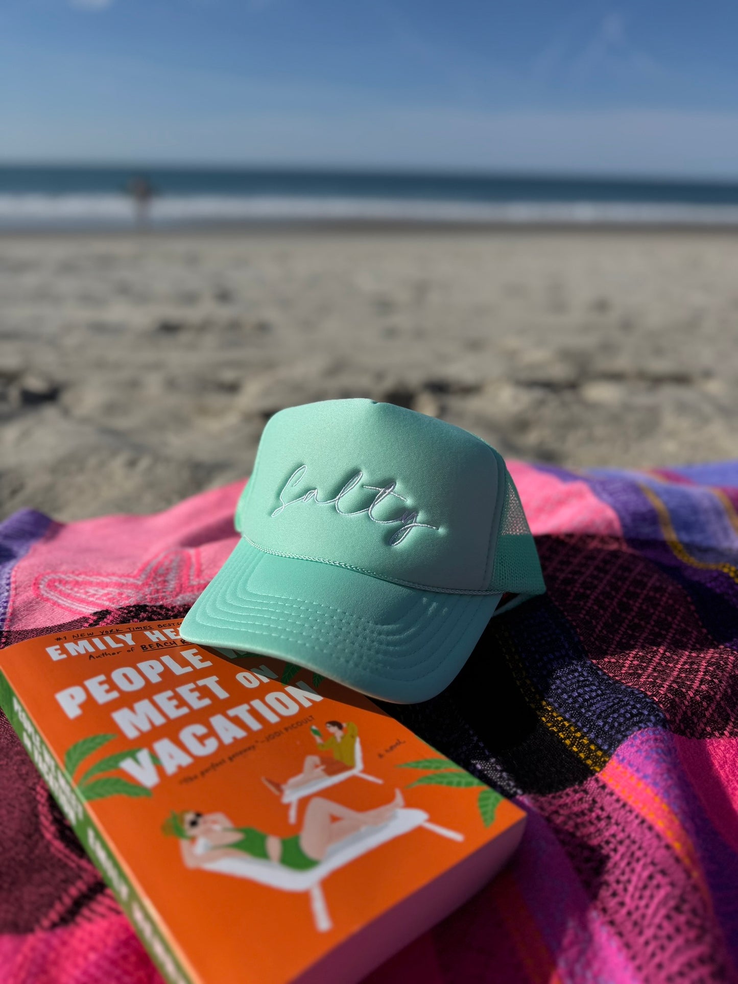 Salty | LC Elizabeth Original | Embroidered Trucker Hat