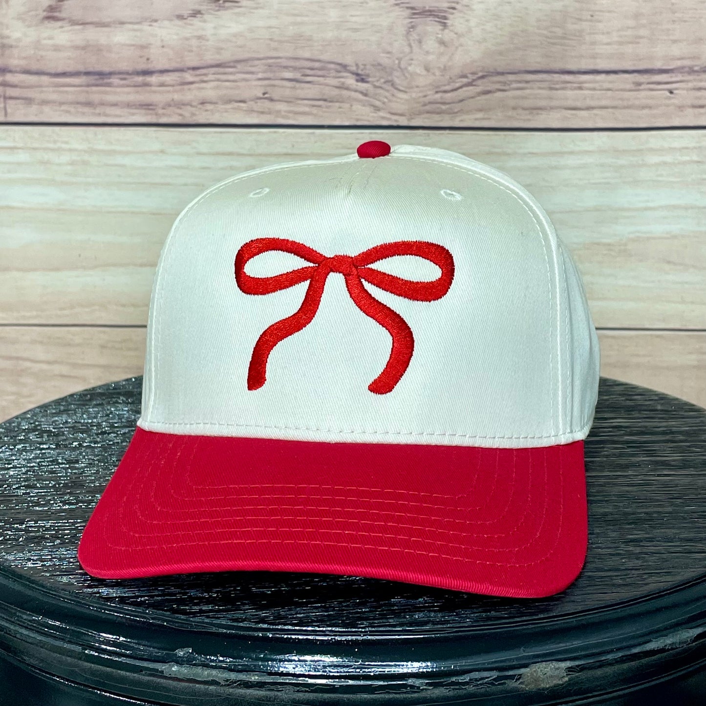 Coquette Bow | LC Elizabeth Original | Embroidered Trucker Hat
