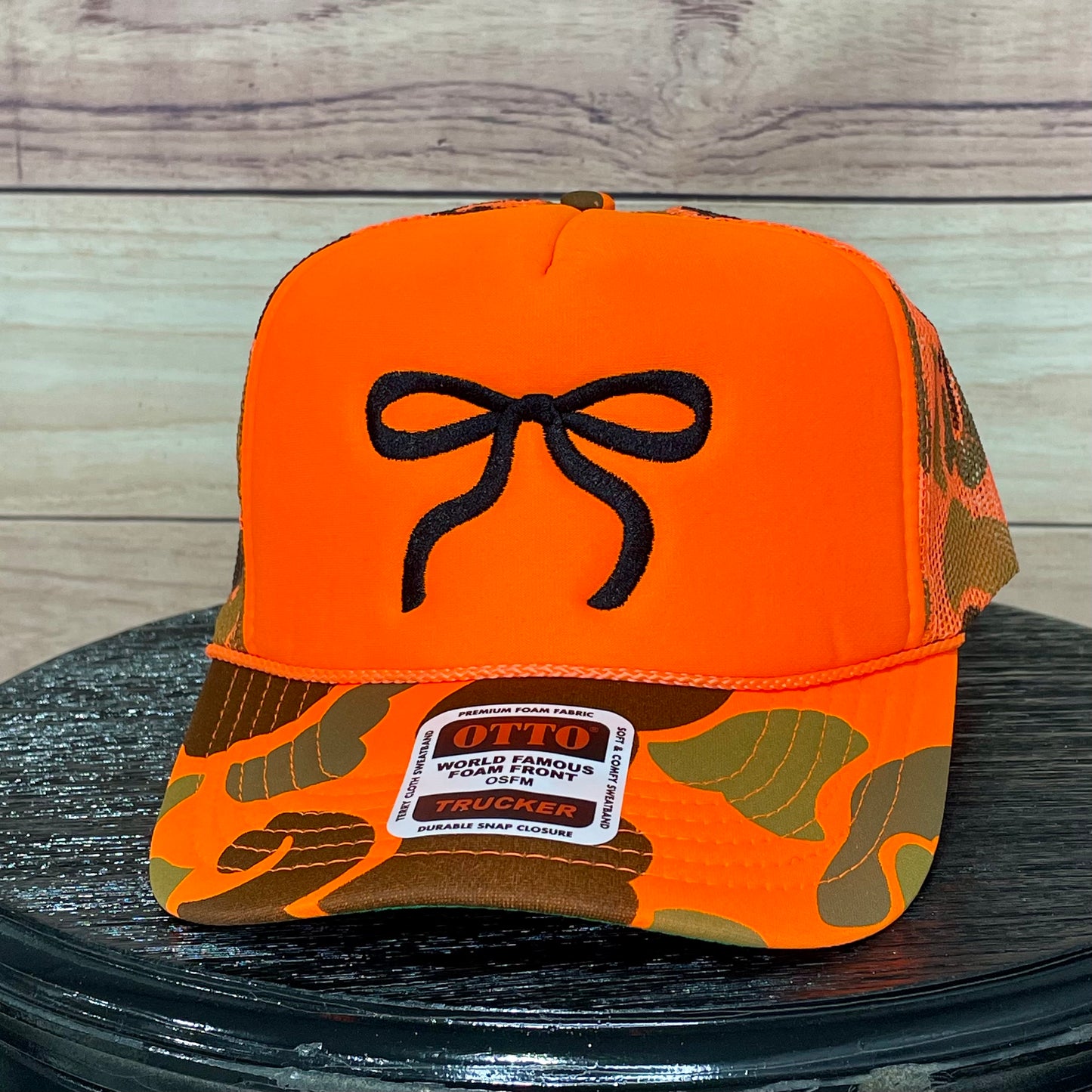 Coquette Bow | LC Elizabeth Original | Embroidered Trucker Hat