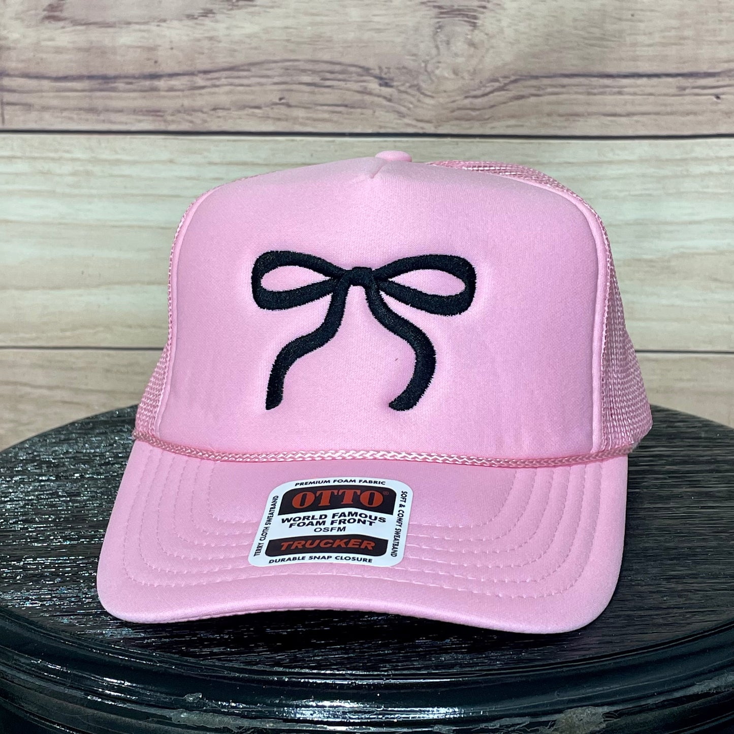 Coquette Bow | LC Elizabeth Original | Embroidered Trucker Hat