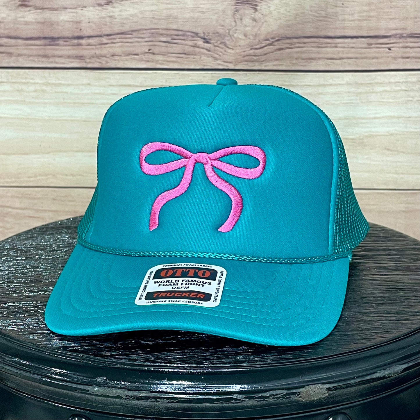 Coquette Bow | LC Elizabeth Original | Embroidered Trucker Hat
