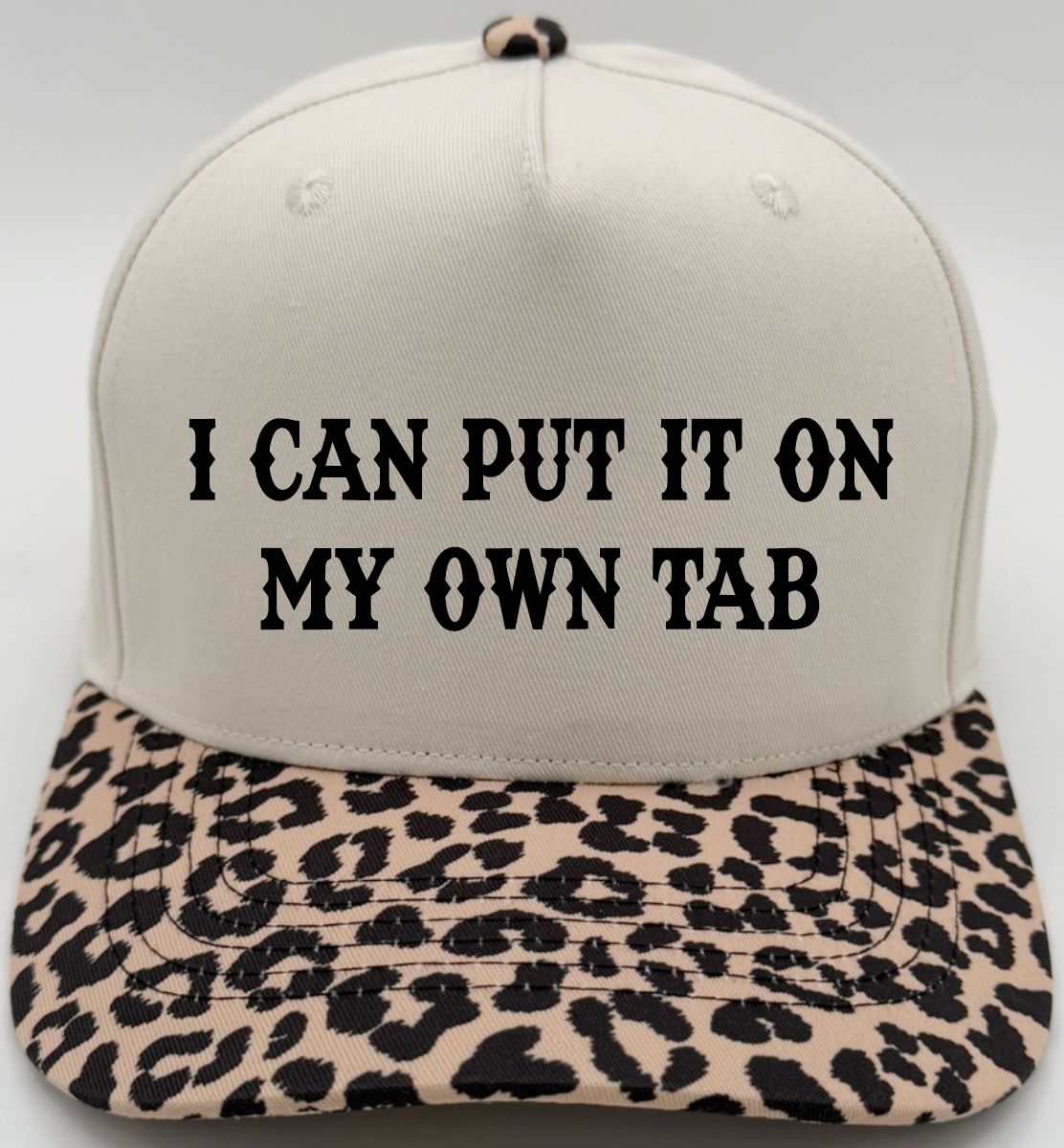I Can Put It On My Own Tab | LC Elizabeth Original | Embroidered Trucker Hat