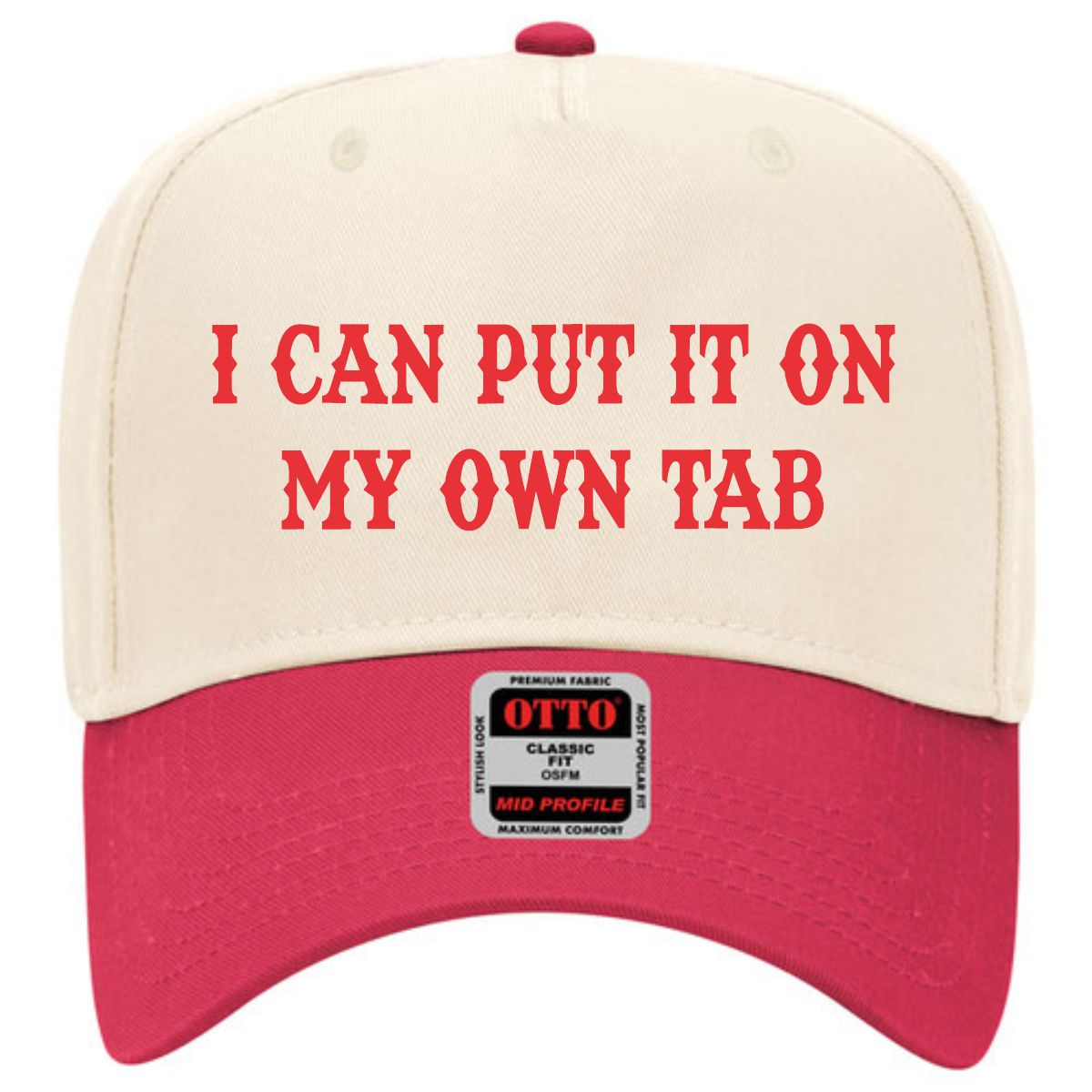 I Can Put It On My Own Tab | LC Elizabeth Original | Embroidered Trucker Hat