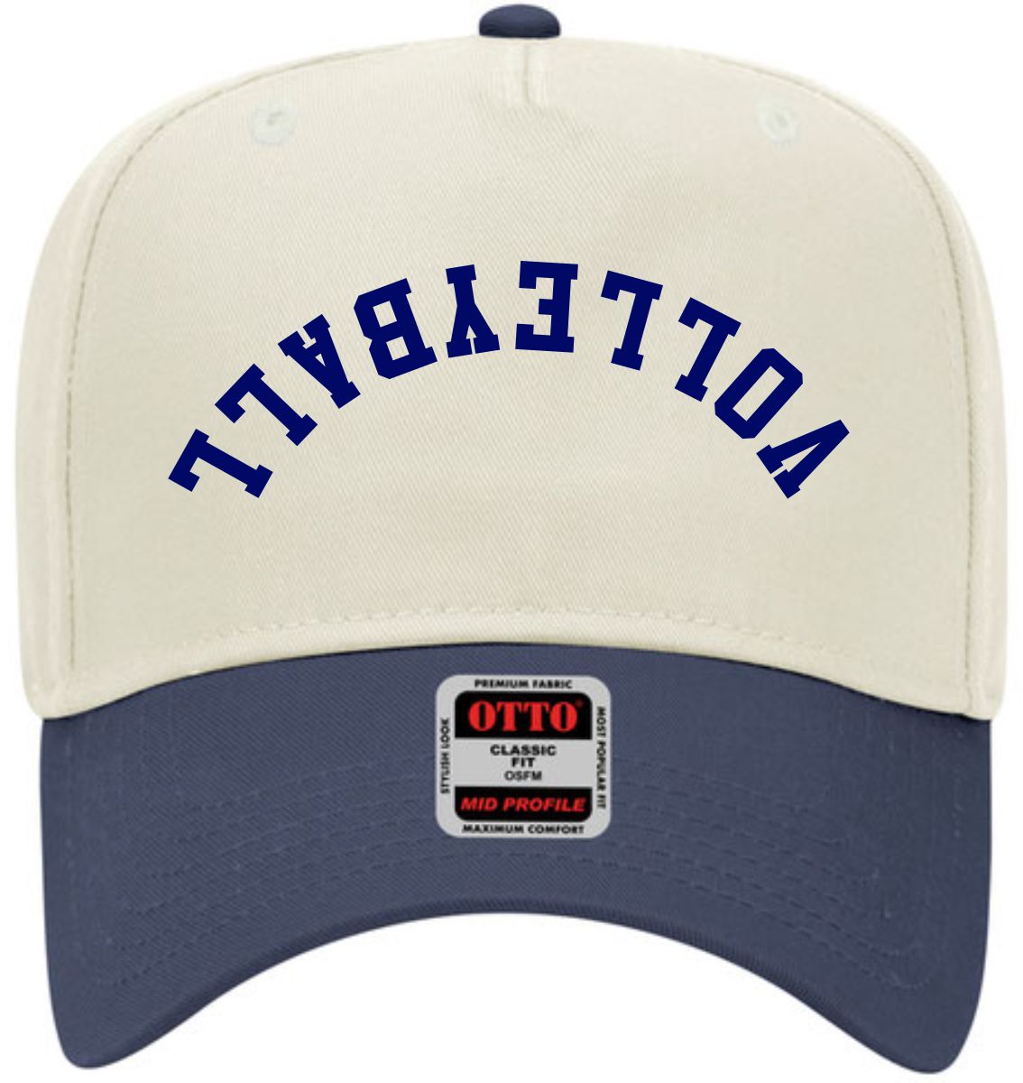 Volleyball Upside Down | LC Elizabeth Original | Embroidered Trucker Hat