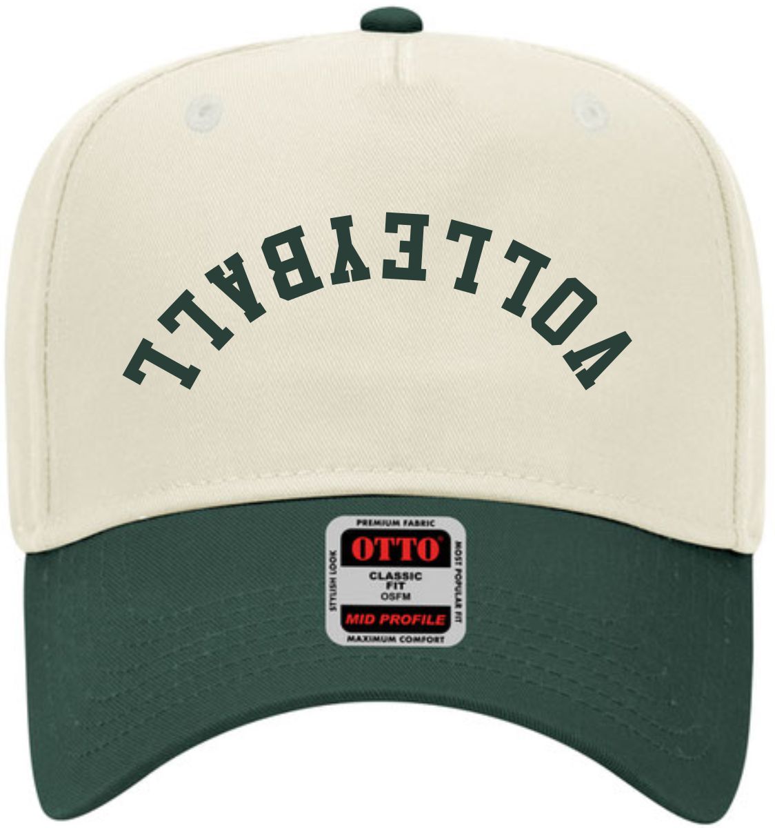 Volleyball Upside Down | LC Elizabeth Original | Embroidered Trucker Hat