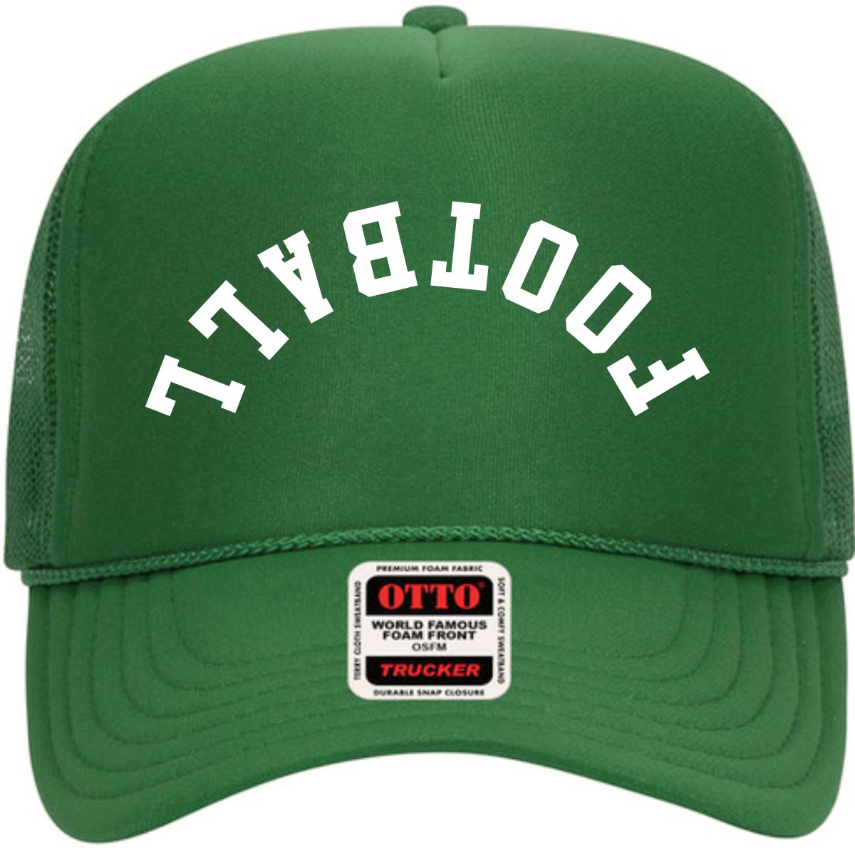Football Upside Down | LC Elizabeth Original | Embroidered Trucker Hat