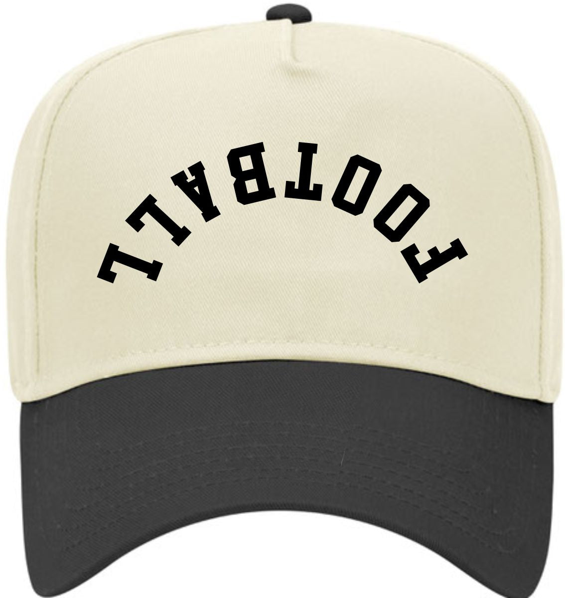 Football Upside Down | LC Elizabeth Original | Embroidered Trucker Hat