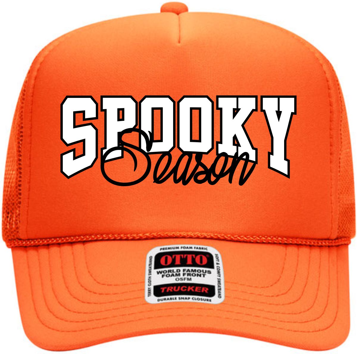Spooky Season | LC Elizabeth Original | Embroidered Trucker Hat