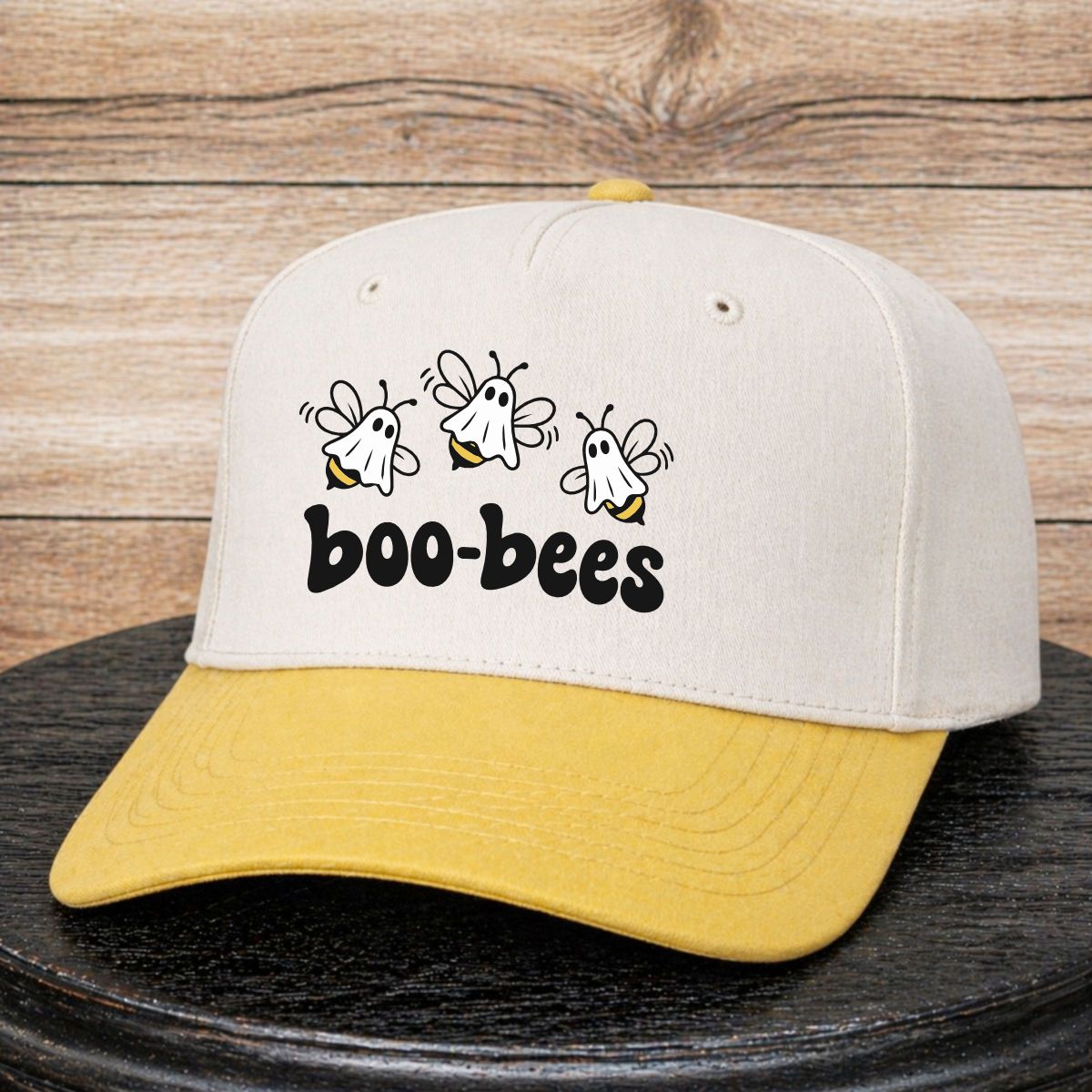 Boo-Bees Halloween Hat | Funny Embroidered Trucker Hat