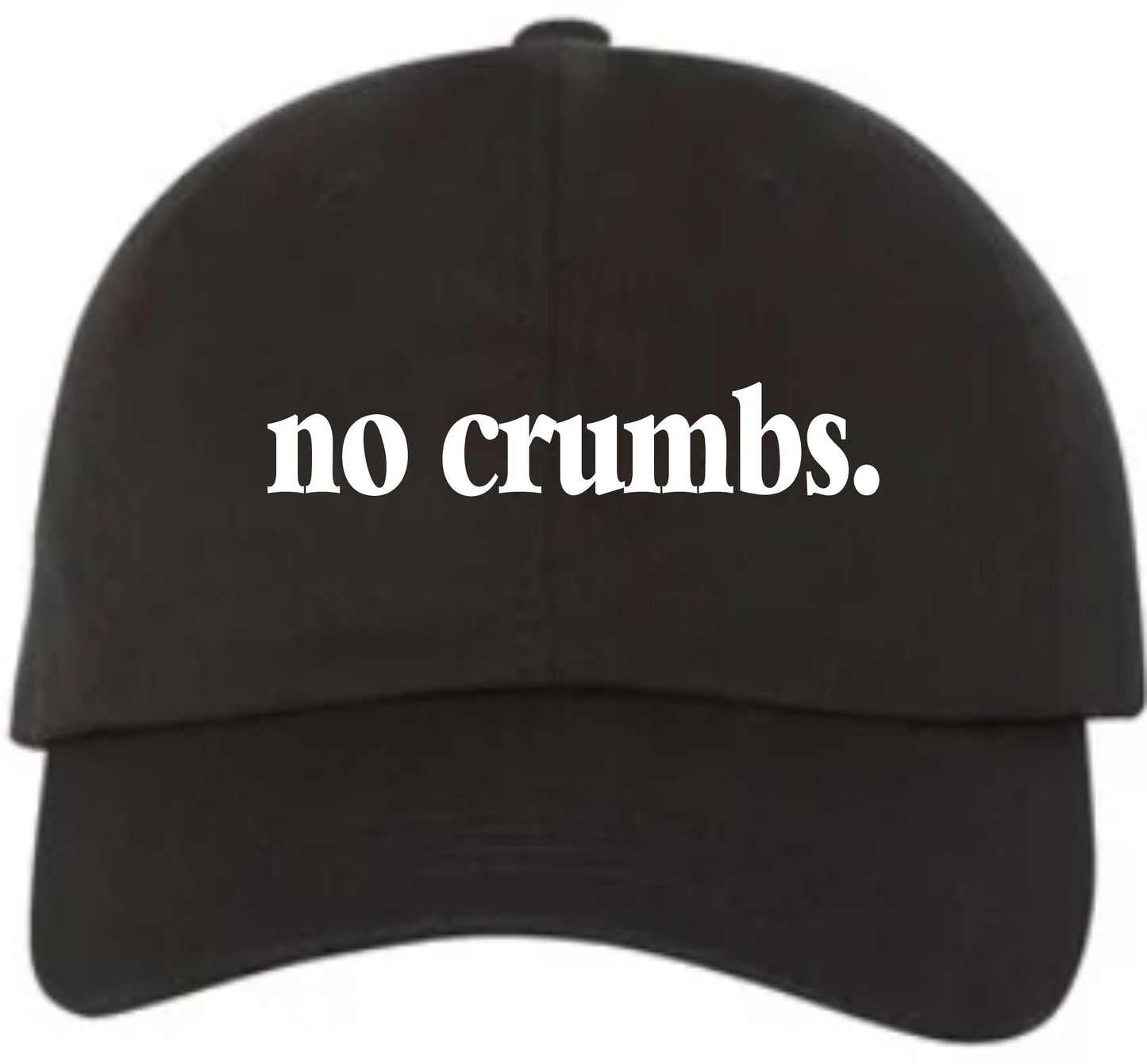 No Crumbs. | LC Elizabeth Original | Embroidered Trucker Hat