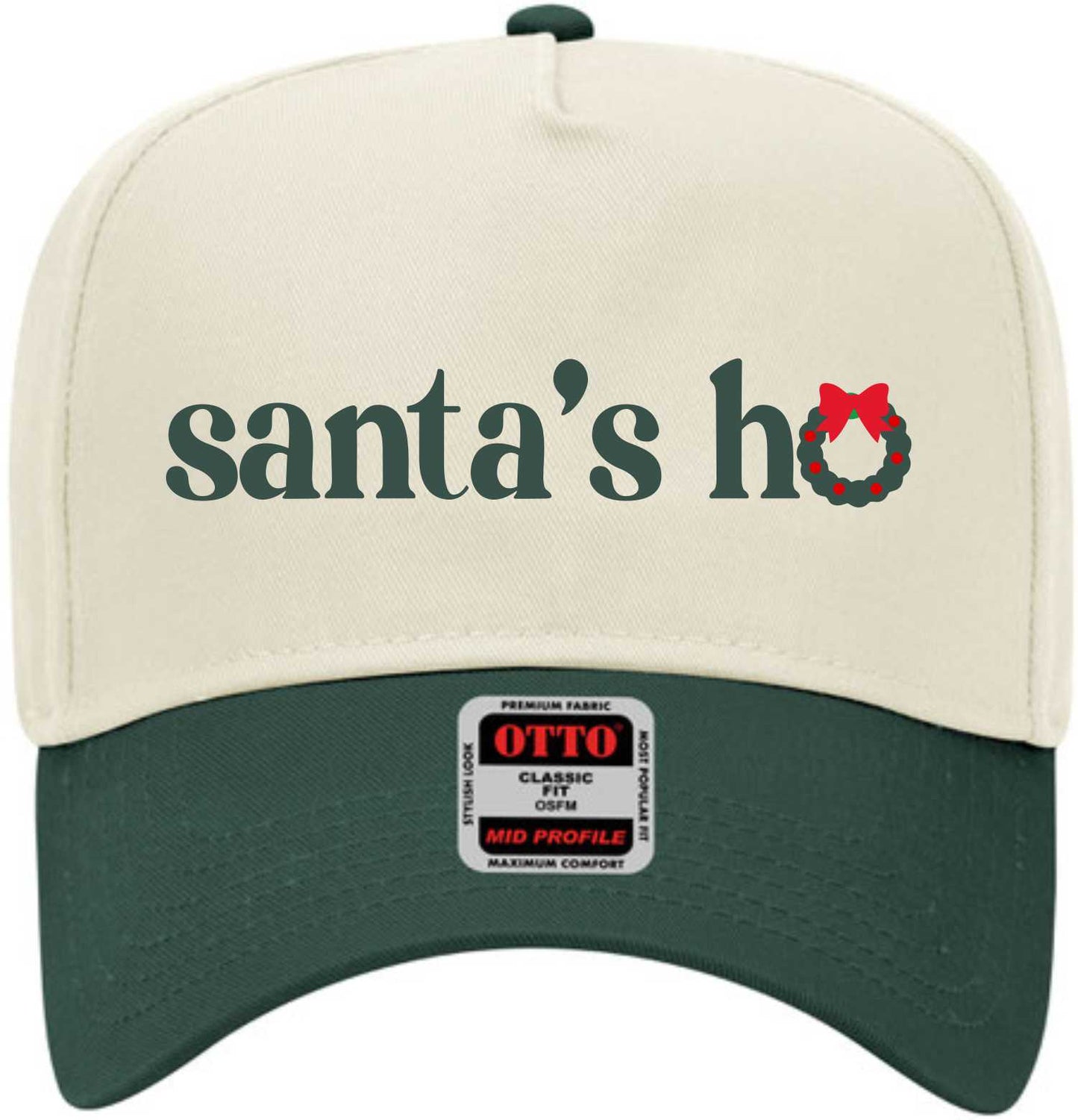 Santa's Ho | LC Elizabeth Original | Embroidered Trucker Hat