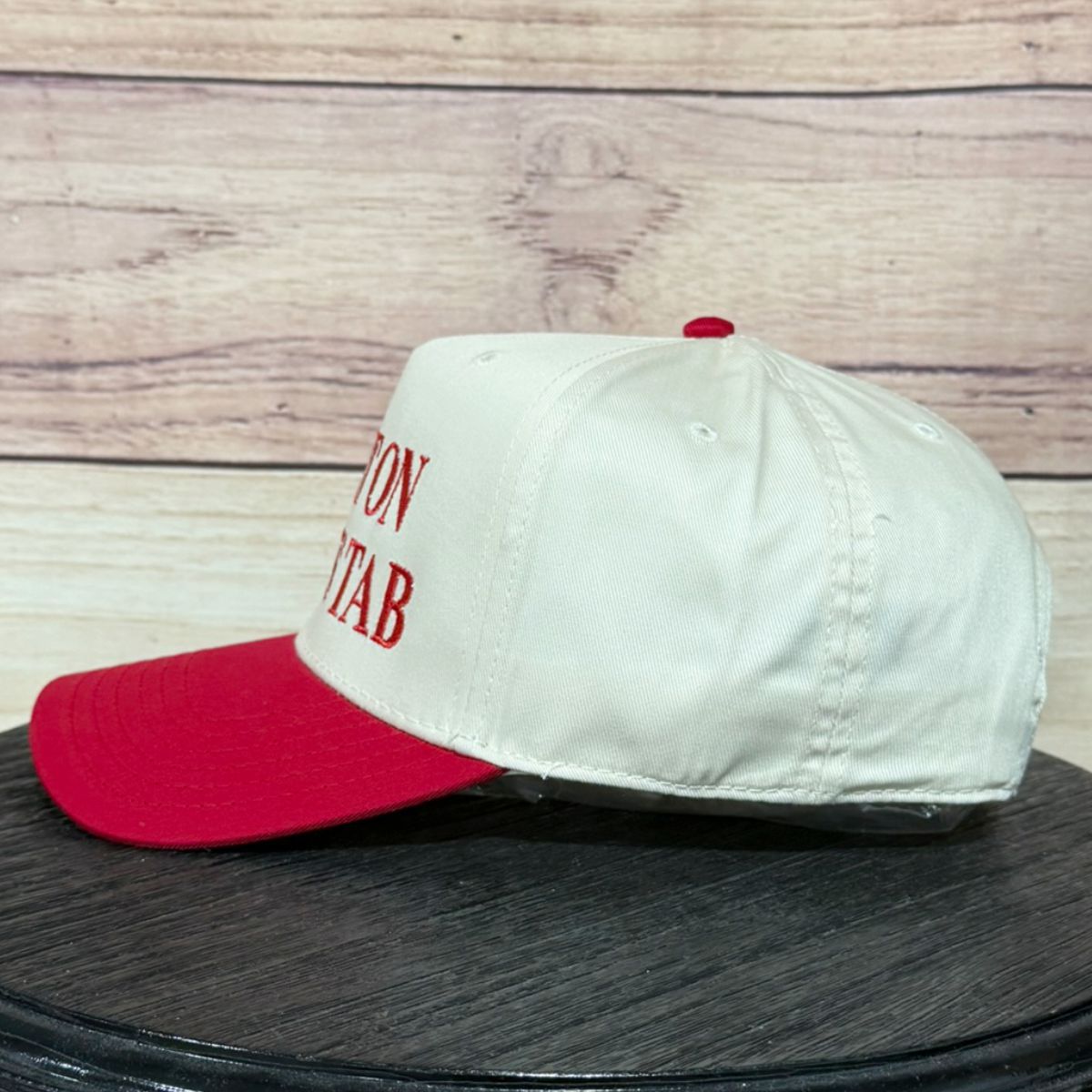 Put It On Santa's Tab | LC Elizabeth Original | Embroidered Trucker Hat