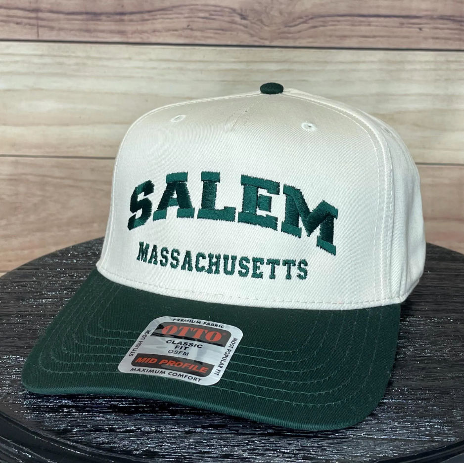 Salem Massachusetts | LC Elizabeth Original | Embroidered Trucker Hat
