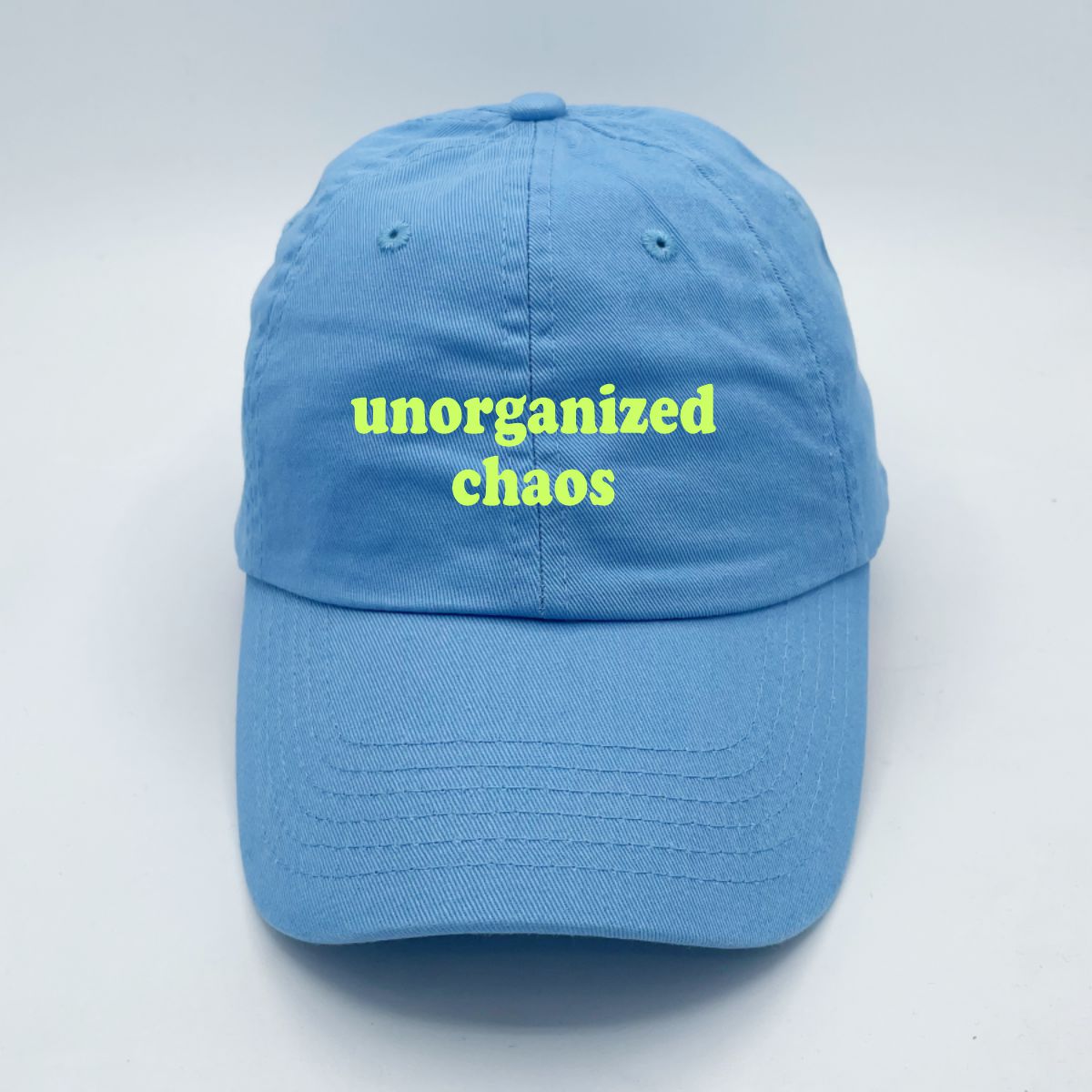 Unorganized Chaos | LC Elizabeth Original | Embroidered Unstructured Dad Hat