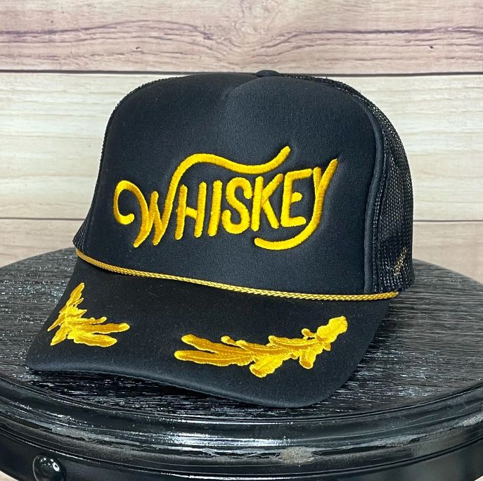 Whiskey | LC Elizabeth Original | Embroidered Trucker Hat