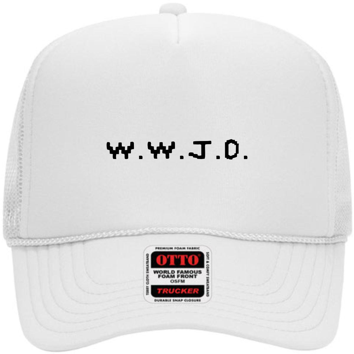 What Would Jesus Do | LC Elizabeth Original | Embroidered Trucker Hat