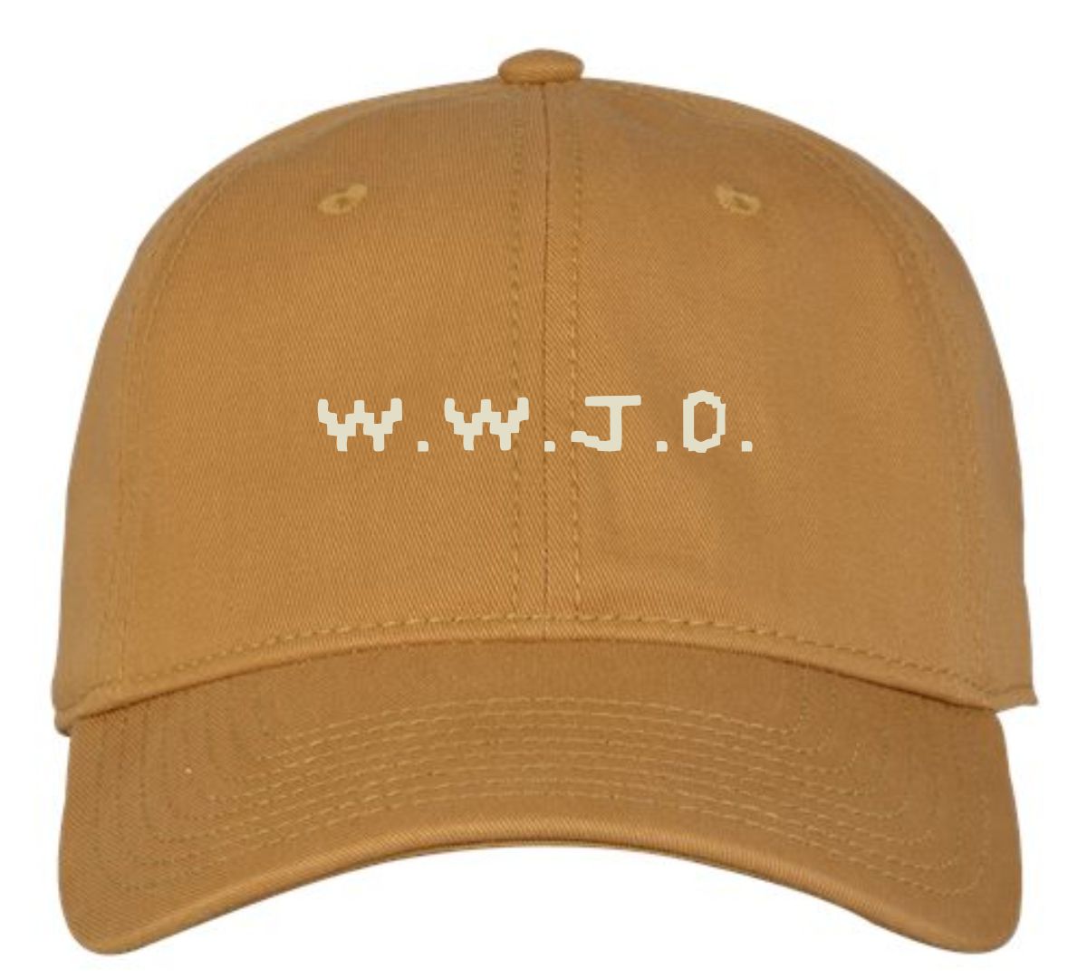 What Would Jesus Do | LC Elizabeth Original | Embroidered Unstructured Dad Hat