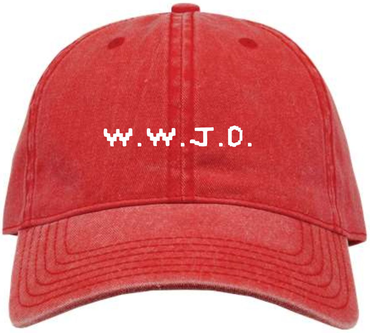 What Would Jesus Do | LC Elizabeth Original | Embroidered Unstructured Dad Hat