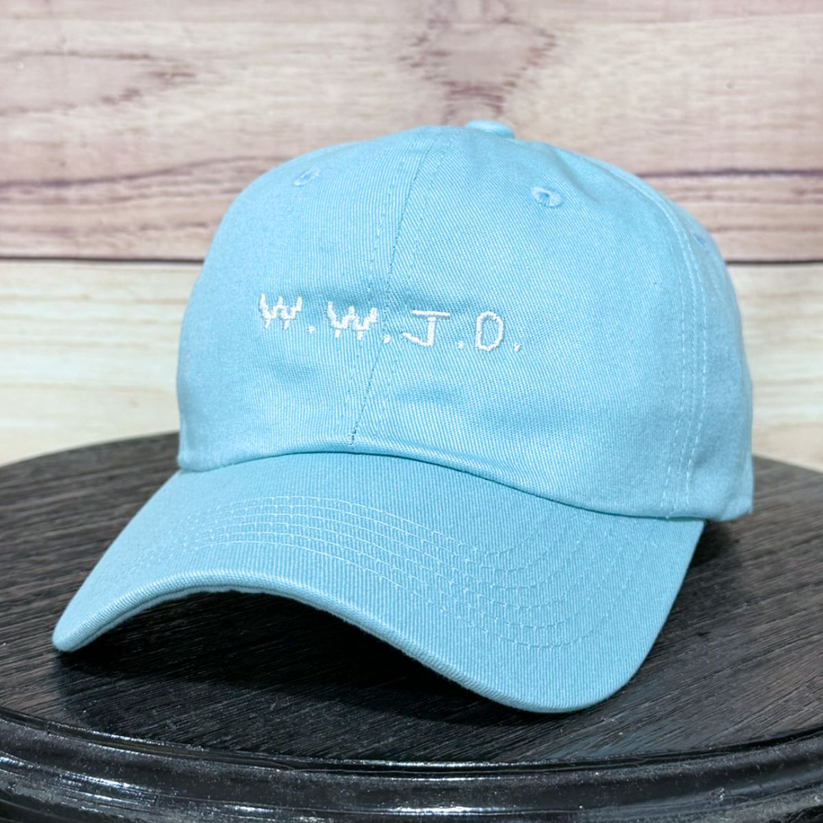 What Would Jesus Do | LC Elizabeth Original | Embroidered Unstructured Dad Hat