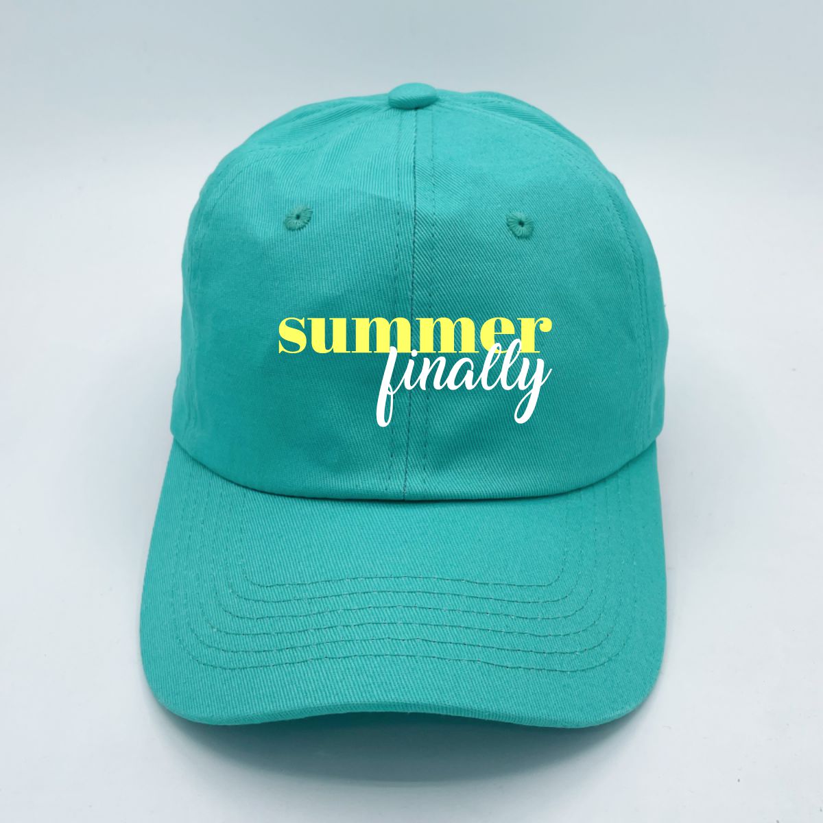 Finally Summer | LC Elizabeth Original | Embroidered Unstructured Dad Hat