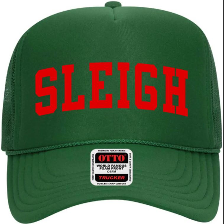 Sleigh | LC Elizabeth Original | Embroidered Trucker Hat