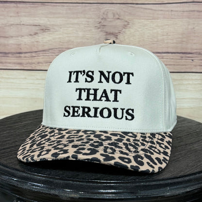 It’s Not That Serious | LC Elizabeth Original | Embroidered Trucker Hat