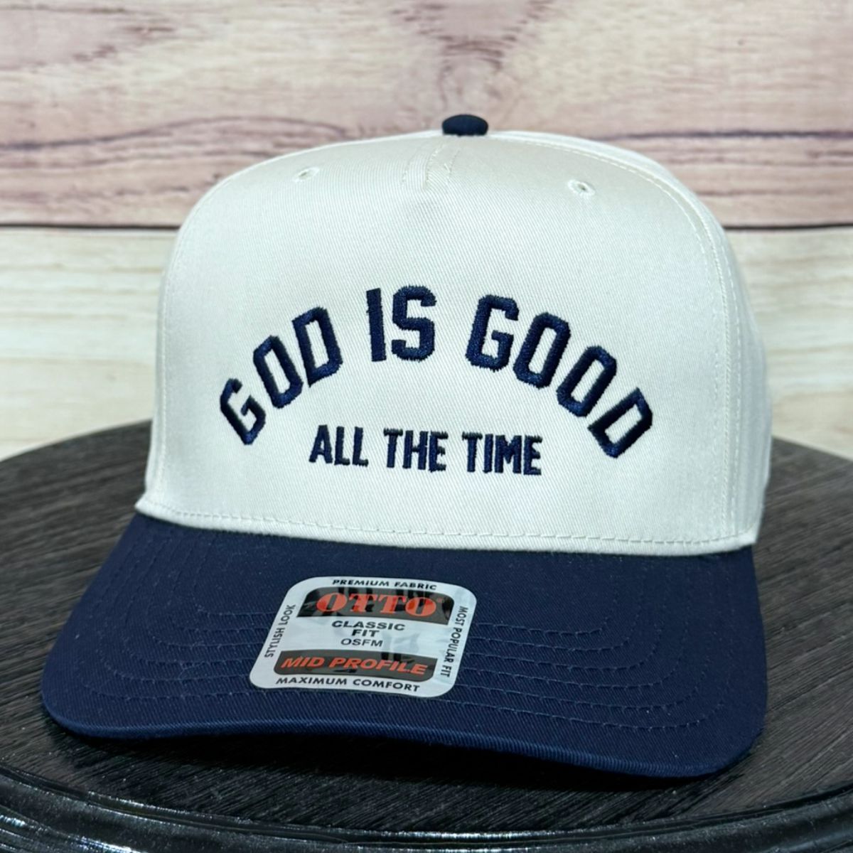 God is Good - All the Time | LC Elizabeth Original | Embroidered Baseball Hat