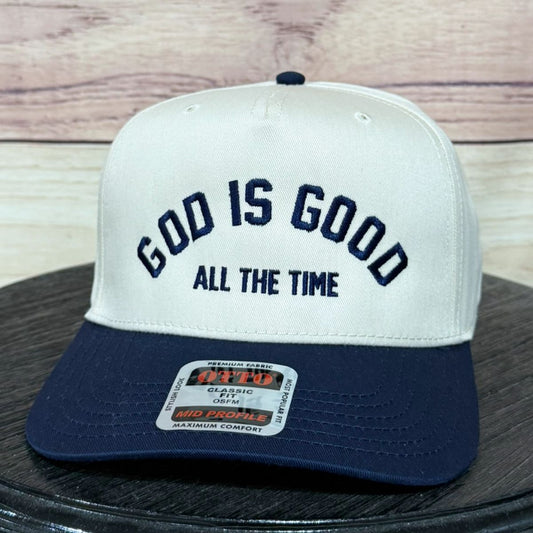 God is Good - All the Time | LC Elizabeth Original | Embroidered Baseball Hat