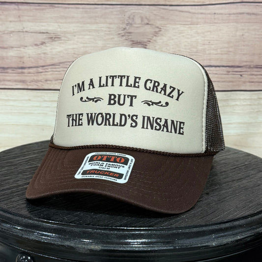 Crazy World | LC Elizabeth Original | Trucker Hat