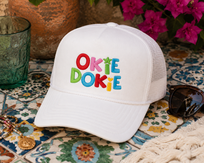 Okie Dokie | LC Elizabeth Original | Embroidered Trucker Hat