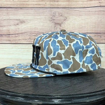 Amen 3-D Puff | LC Elizabeth Original | Embroidered Flat Brim Camo Hat