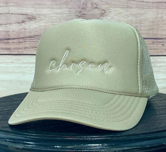Chosen | LC Elizabeth Original | Embroidered Foam Trucker Hat