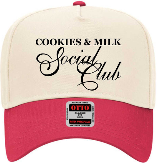 Cookies & Milk Social Club | LC Elizabeth Original | Embroidered Trucker Hat