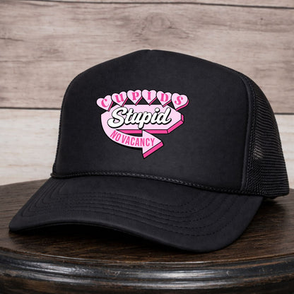 Cupid is Stupid | LC Elizabeth Original | Embroidered Hat