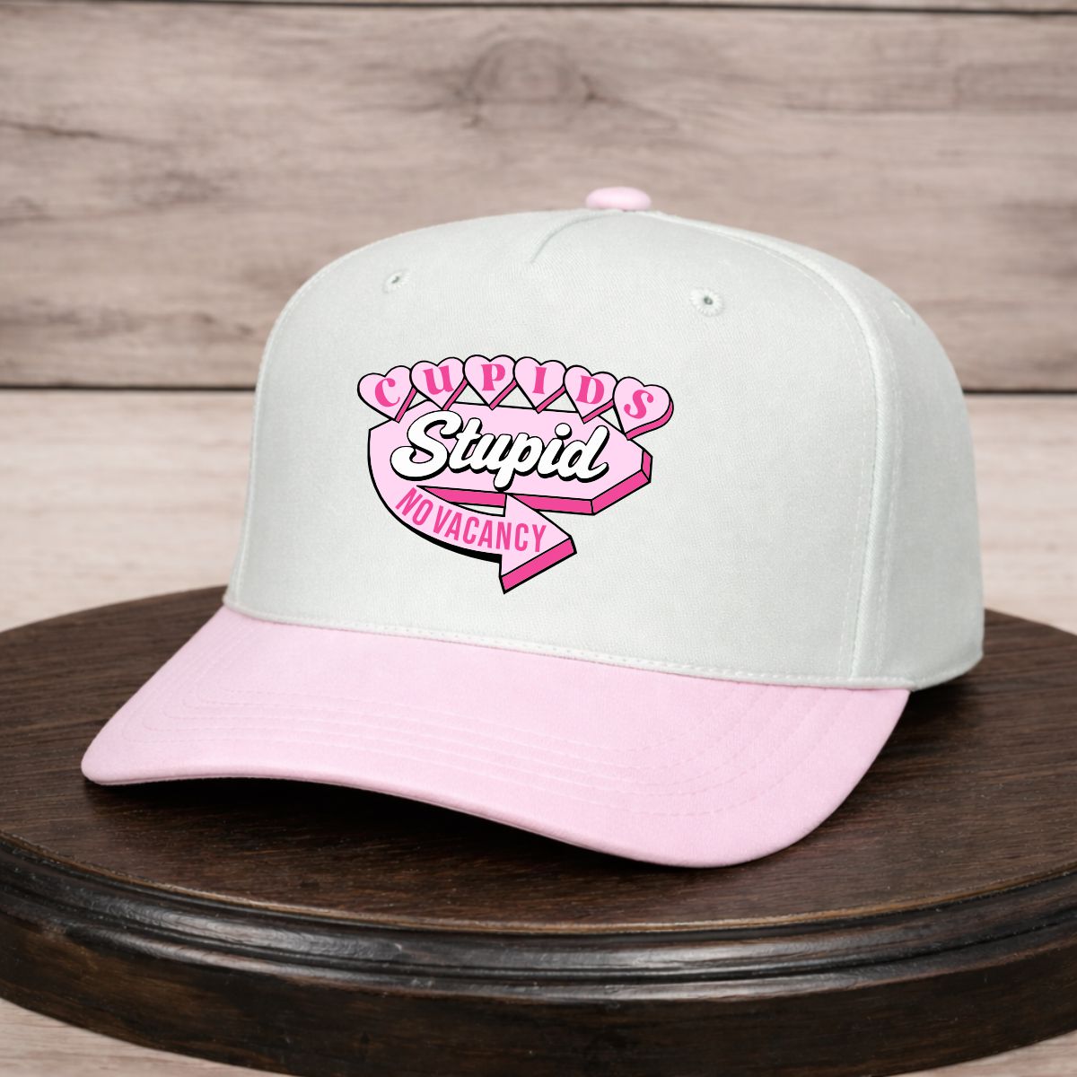 Cupid is Stupid | LC Elizabeth Original | Embroidered Hat