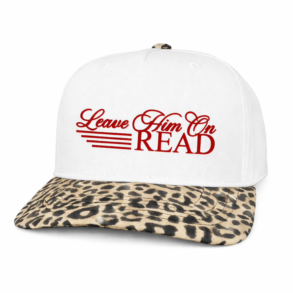 Leave Him on Read | LC Elizabeth Original | Embroidered Hat