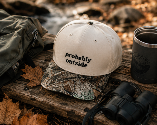 Probably Outside | LC Elizabeth Original | Embroidered Trucker Hat