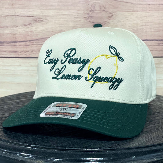 Easy Peasy Lemon Squeezy | LC Elizabeth Original | Embroidered Trucker Hat